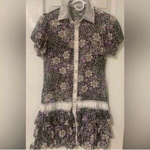 Floral dress. Made in Turkey